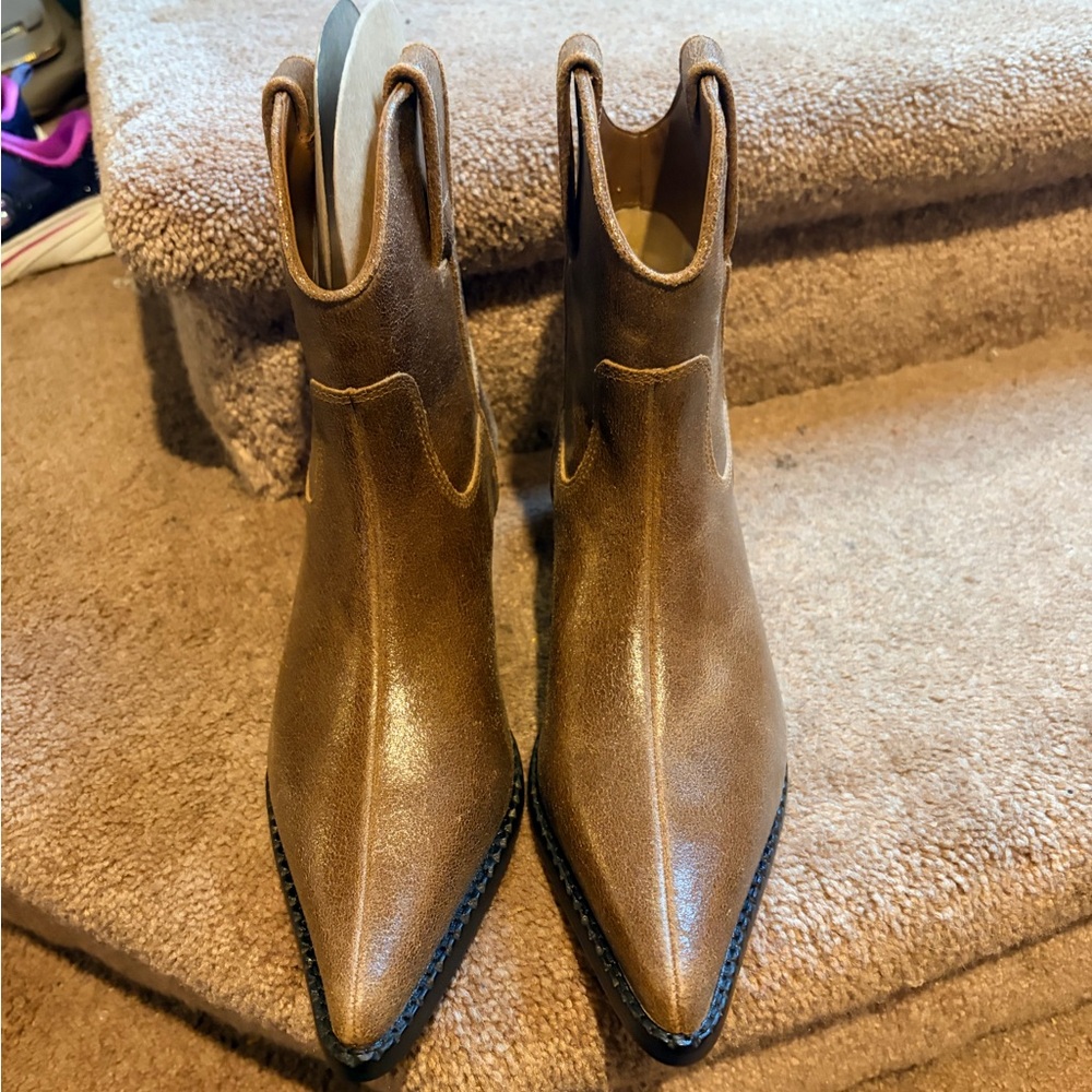 Michael Kors Brown Ankle Booties